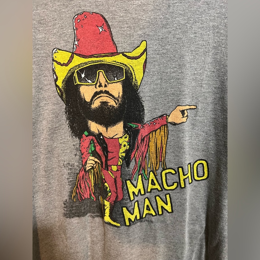 HOMAGE Brand MACHO MAN RANDY SAVAGE T-SHIRT WWE 3XL